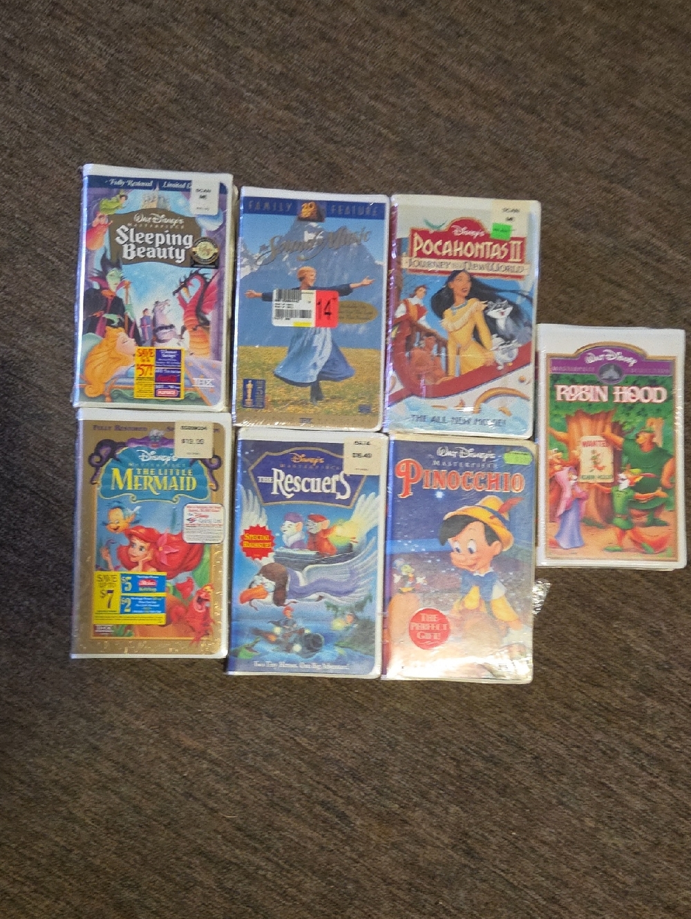 Disney VHS Classic Collection - Multicolor Covers